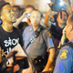 A protester speaks emotionally with a police officer during a protest in Ferguson, Mo., on Aug. 19, 2014.
Michael B. Thomas/AFP/Getty Images